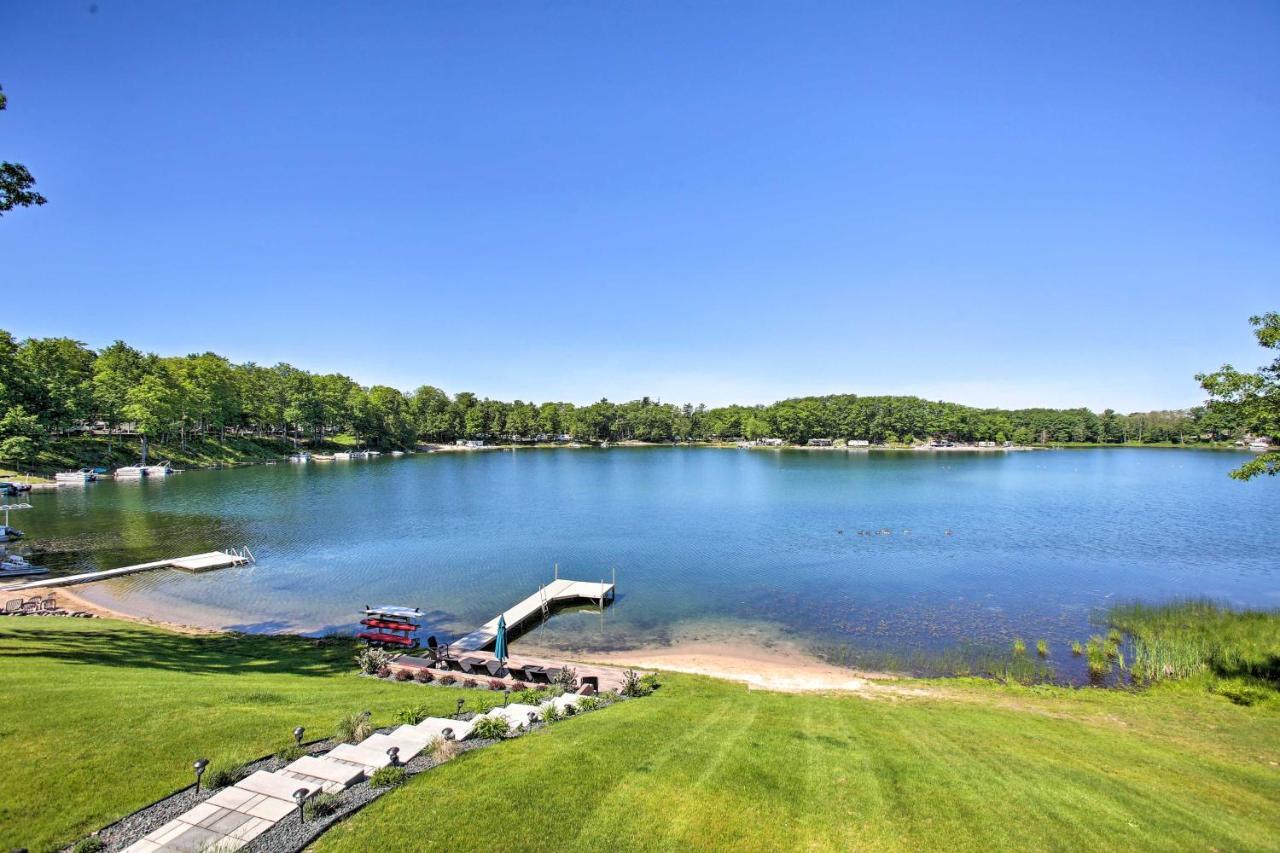 Waterfront Silver Lake Home With Private 40 Dock! ทราเวิร์สซิตี้ ภายนอก รูปภาพ